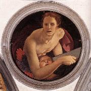 BRONZINO, Agnolo St Matthew fd oil on canvas